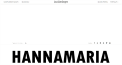 Desktop Screenshot of hannamariav.com